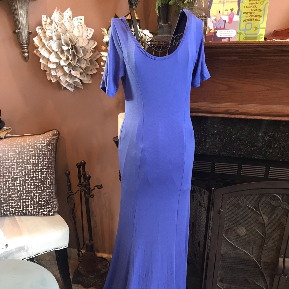 Very Pretty, Sexy Blue Summer Dress (size L)